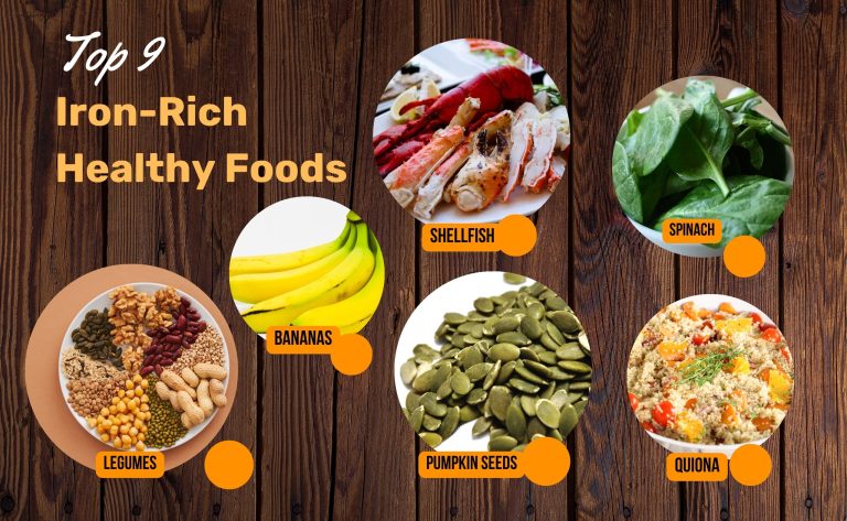 Top 9 Iron-Rich Healthy Foods