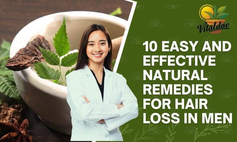 10 Easy and Effective Natural Remedies for Hair Loss in Men